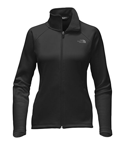THE NORTH FACE Women's Agave Full Zip Fleece Jacket, TNF Black, Large