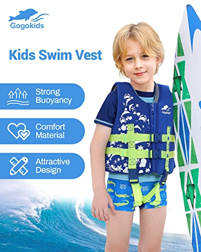 Kids Swim Vest Folat Jacket - Boys Girls Floation Swimsuit Buoyancy Swimwear