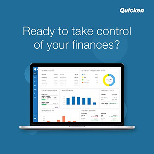 Quicken Home & Business Personal Finance-Track personal and business transactions all in one placeâ 1Year Subscription (Windows)
