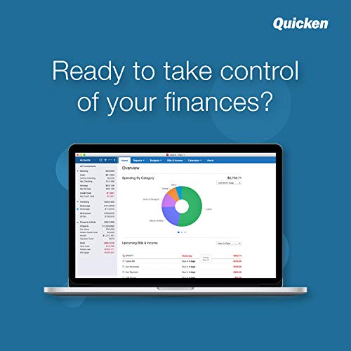 Quicken Deluxe Personal Finance â Manage your money and save â 1-Year Subscription (Windows/Mac)