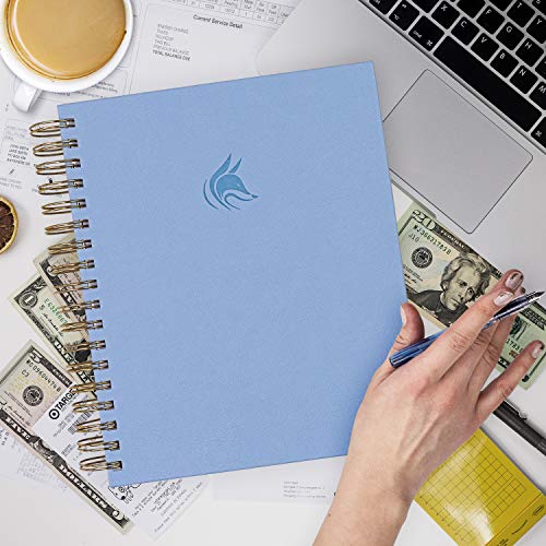 Clever Fox Budget Planner & Monthly Bill Organizer with Pockets. Expense Tracker Notebook, Budgeting Journal and Financial Planner Budget Book to Control Your Money. Large Size (8" x 9.5") â Lavender