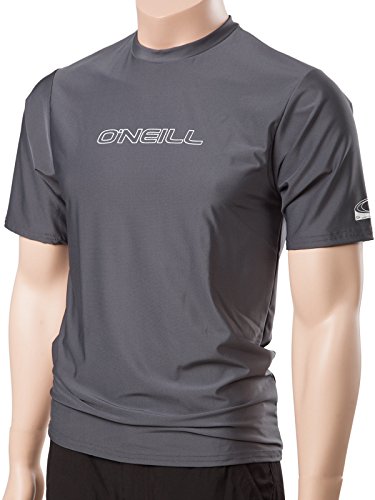 O'Neill Men's Basic Skins Slim Fit Rash Tee S Graphite (3402IS)