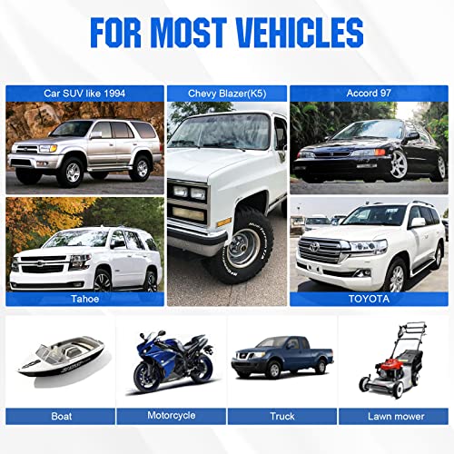 ECO-WORTHY 12 Volt 5 Watt Solar Trickle Charger for 12V Batteries Portable Power Solar Panel Battery Charger Maintainer for Car Boat Marine Motorcycles Truck