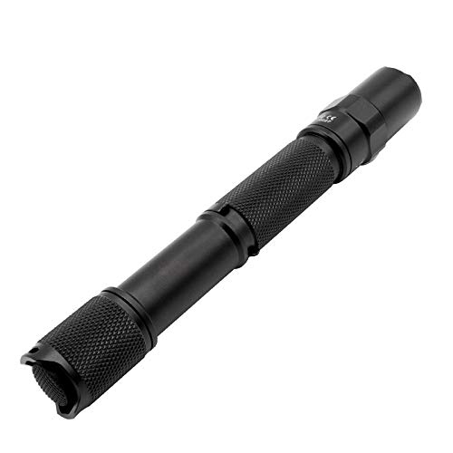 ThruNite LED Flashlight Archer 2A V3 500 Lumens CREE Portable EDC AA Flashlight with Lanyard, IPX8 Water-Resistant Dual Switch Outdoor Flash Light for Hiking, Camping, Everyday Use - CW