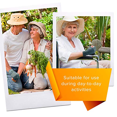 2 Pairs Arthritis Compression Gloves, Relieve Arthritis, Rheumatoid, Osteoarthritis, Carpal Tunnel Pain, Compression Gloves for Arthritis for Women & Men, Anti-Slip Glue dot Gloves for Work