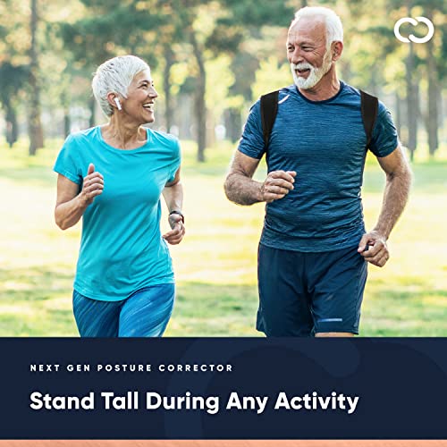 Copper Compression Posture Corrector for Men and Women - Copper Infused Upper Back Spine, Neck, Shoulder & Clavicle Support Brace - Adjustable & Breathable for Bad Posture, Slumping, Pain Relief