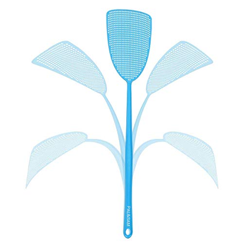 Fly Swatter, Strong Flexible Manual Swat Set Pest Control, Assorted Colors (3 Pack) (3 Colors)