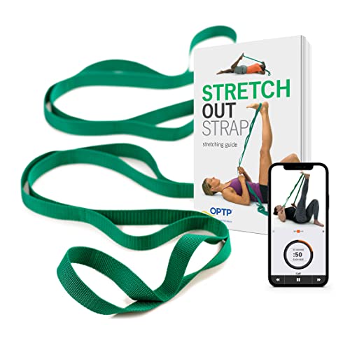 The Original Stretch Out Strap with Exercise Book â Made in the USA by OPTP â Top Choice of Physical Therapists & Athletic Trainers