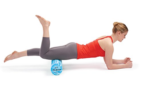 OPTP PRO-Roller Standard Density Foam Roller - Durable Roller for Massage, Stretching, Fitness, Yoga and Pilates - Blue, 36 Inches by 6 Inches (PFR36B)