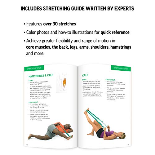 The Original Stretch Out Strap with Exercise Book â Made in the USA by OPTP â Top Choice of Physical Therapists & Athletic Trainers