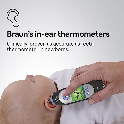 Braun ThermoScan 7 â Digital Ear Thermometer for Adults, Babies, Toddlers and Kids â Fast, Gentle, and Accurate Results