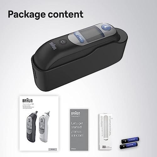 Braun ThermoScan 7 â Digital Ear Thermometer for Adults, Babies, Toddlers and Kids â Fast, Gentle, and Accurate Results