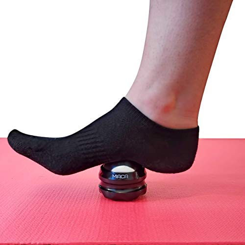 Cryosphere Cold Massage Ball Roller Set by Miaca - 2 Sizes - Ice Roller for Sore Muscles - Metal Ball for Back Pain Relief - Foot Muscle Roller - Plantar Fasciitis - Small Face Roller for Puffy Eyes