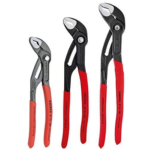 Knipex 00 20 09 V02"Cobra" Pliers Set (3 Piece)