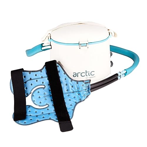 Cryotherapy - Circulating Personal Cold Water Therapy Ice Machine by Arctic Ice âwith Universal Pad for Knee, Elbow, Shoulder, Back Pain, Swelling, Sprains, Inflammation, Injuries, Post Surgery Care