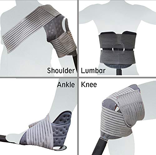 COOLMAN Cold Therapy System with Flexible Universal Pad and Extra Backup Connectors, Ice Machine for Knee After Surgery