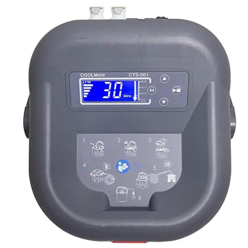 COOLMAN Cold Therapy System with Flexible Universal Pad and Extra Backup Connectors, Ice Machine for Knee After Surgery