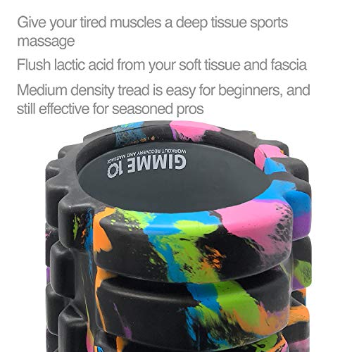Gimme 10 Foam Roller for Deep Tissue Massager for Muscle and Myofascial Trigger Point Release