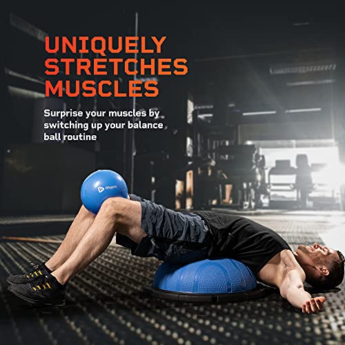 LifePro Half Exercise Ball Trainer -Balance Ball for Exercise- Balance Ball Half Trainer -Stability Ball for Exercise, Full Body Workout Ball- Half Exercise Ball Balance Trainer for Physical Therapy