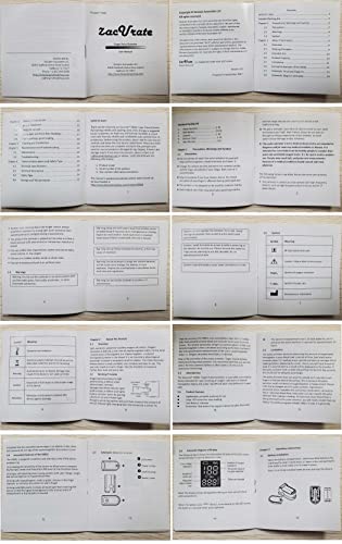 Zacurate Pro Series 500DL Fingertip Pulse Oximeter Blood Oxygen Saturation Monitor with Silicon Cover, Batteries and Lanyard (Royal Black)