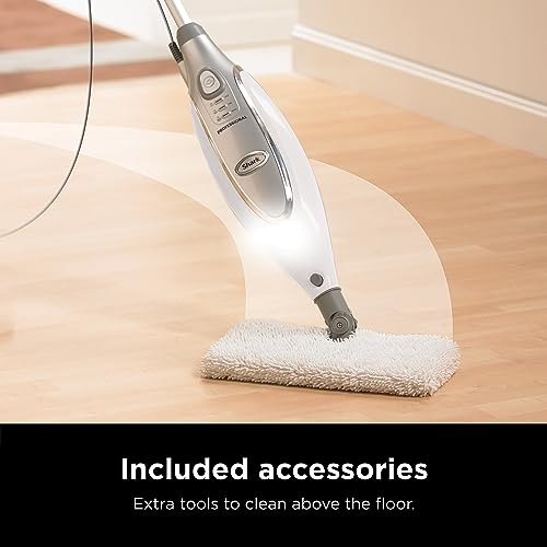 Shark NV356E S2 Navigator Lift-Away Professional Upright Vacuum with Pet Power Brush and Crevice Tool, White/Silver