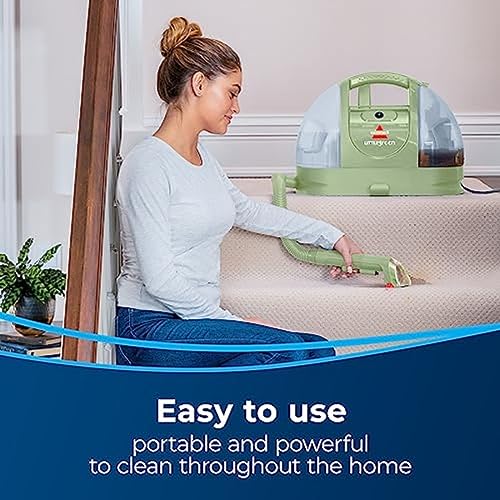 BISSELL Little Green Multi-Purpose Portable Carpet and Upholstery Cleaner, 1400B