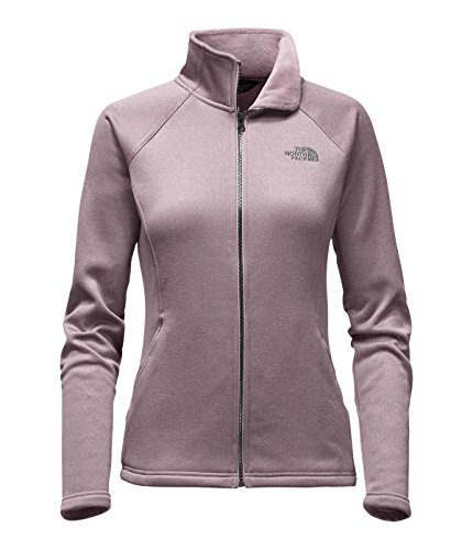 North Face Women's Agave Full Zip Fleece - Quail Grey