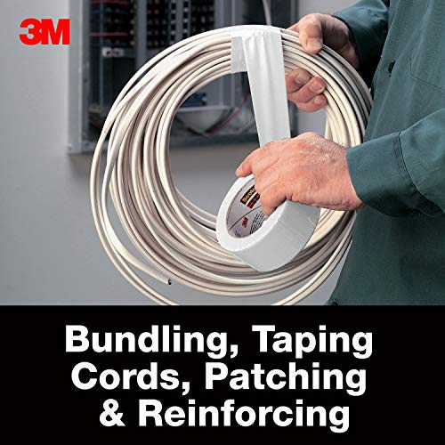 3M 3920-WH Duct Tape, 20 Yards, White