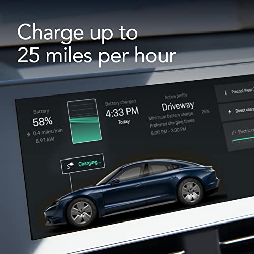Lectron NEMA 14-50 Level 2 EV Charger - 240V 32 Amp with 21 ft Extension Cord & J1772 Cable - for J1772 EVs