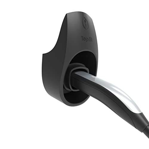 BMZX Tesla Charger Holder Charging Cable Organizer with Charger Slot for Tesla Motors Wall Mount Connector Bracket Adapter Fit American Model S Model X Model 3 Model Y