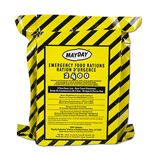 Ready America 70280 72 Hour Emergency Kit, 2-Person, 3-Day Backpack, Includes First Aid Kit, Survival Blanket, Portable Preparedness Go-Bag for Camping, Car, Earthquake, Travel, Hiking, and Hunting, Red