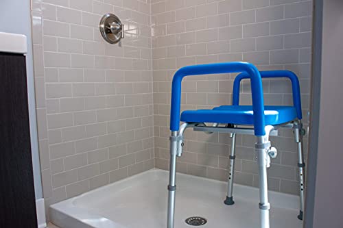 The Ultimateâ¢ Raised Toilet Seat, Voted#1 Most Comfortable. Padded with Armrests. Adjustable Height. Premium Elevated Toilet Seat with Arms for Standard and Elongated Toilets.