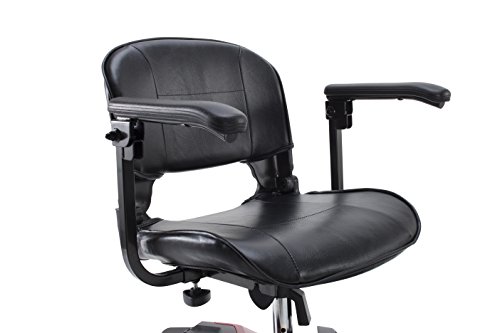 Drive Medical Spitfire Scout 3 Compact Travel Scooter, 3-wheel, Red/Blue