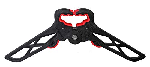 TRUGLO TG394BR Mini Bow Stand, Black/Red, 9X6X1 inches