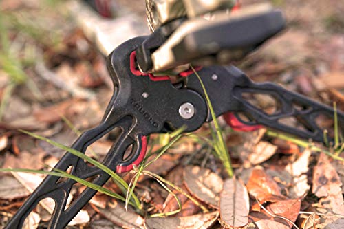 TRUGLO TG394BR Mini Bow Stand, Black/Red, 9X6X1 inches
