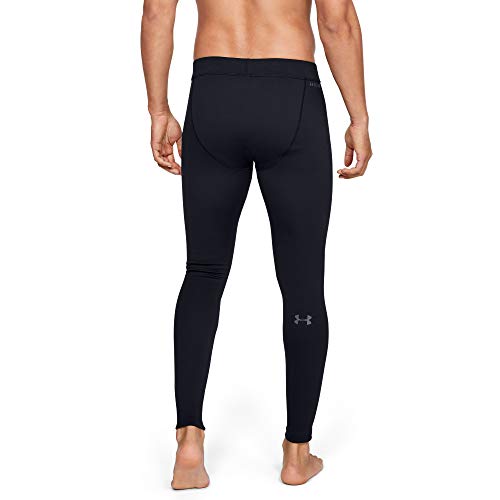 Under Armour Men's ColdGear Base 4.0 Leggings , Black (001)/Pitch Gray , Large