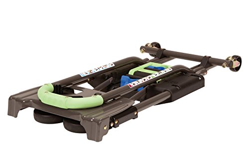 Cosco 12222PBG1E Shifter 300-Pound Capacity Multi-Position Heavy Duty Folding Dolly, Green hand-trucks