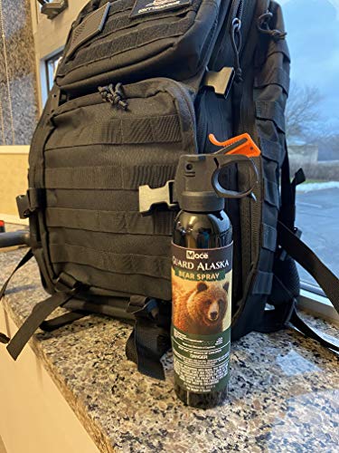 Personal Security Products Mace Brand Guard Alaska Maximum Strength Bear Spray â 20â Powerful Pepper Spray â Mace Spray Self-Defense for Hiking, Camping, and Other Outdoor Activities, Made in USA