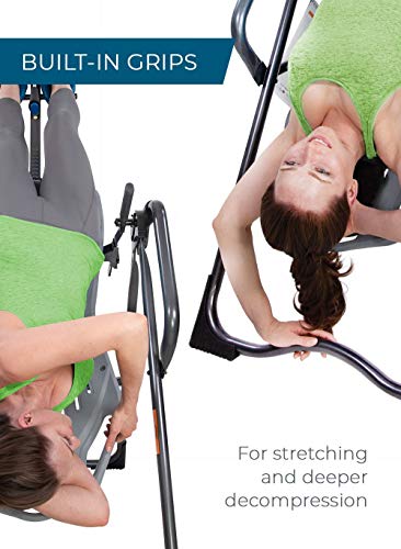 Teeter FitSpine X3 Inversion Table, Deluxe EZ-Reach Ankle System, Back Pain Relief Kit, FDA-Registered (X3A2)