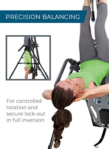 Teeter FitSpine X3 Inversion Table, Deluxe EZ-Reach Ankle System, Back Pain Relief Kit, FDA-Registered (X3A2)