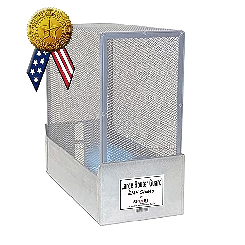 Large WiFi Router Guard Cover (Blocks About 90% of WiFi Router EMF While You can Still use The Router) Blocks 5G!