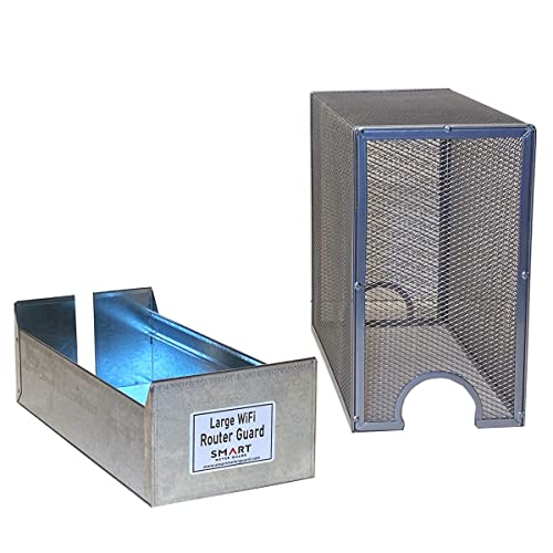 Large WiFi Router Guard Cover (Blocks About 90% of WiFi Router EMF While You can Still use The Router) Blocks 5G!