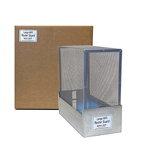 Large WiFi Router Guard Cover (Blocks About 90% of WiFi Router EMF While You can Still use The Router) Blocks 5G!