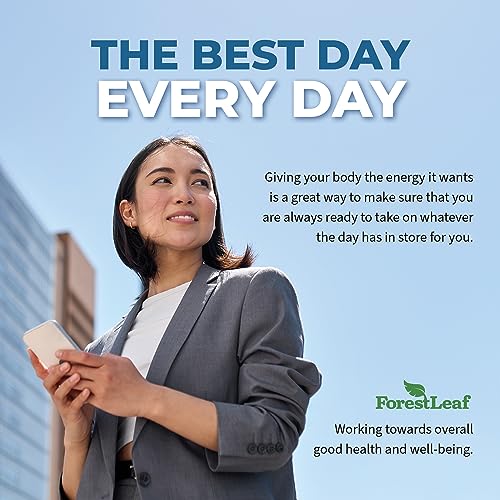 Vitamin B2 Riboflavin, 400mg - 90 Capsules - Promotes Healthier Blood, Nervous System, Energy and Metabolism â Non-GMO, Gluten Free Daily Dietary Supplement â by ForestLeaf