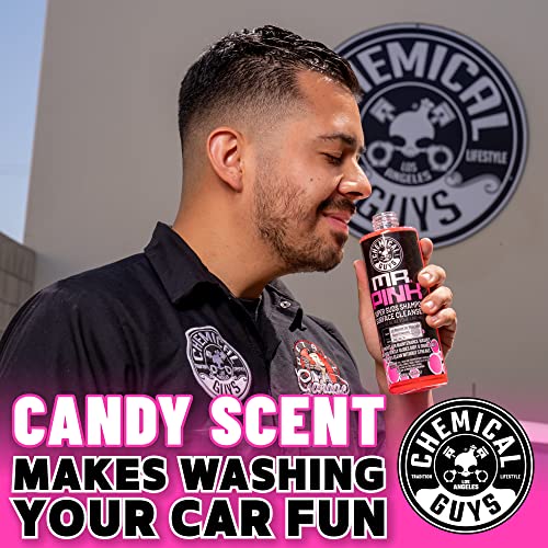 Chemical Guys CWS_402_64 Mr. Pink Foaming Car Wash Soap (Works with Foam Cannons, Foam Guns or Bucket Washes) Safe for Cars, Trucks, Motorcycles, RVs & More, 64 fl oz (Half Gallon), Candy Scent