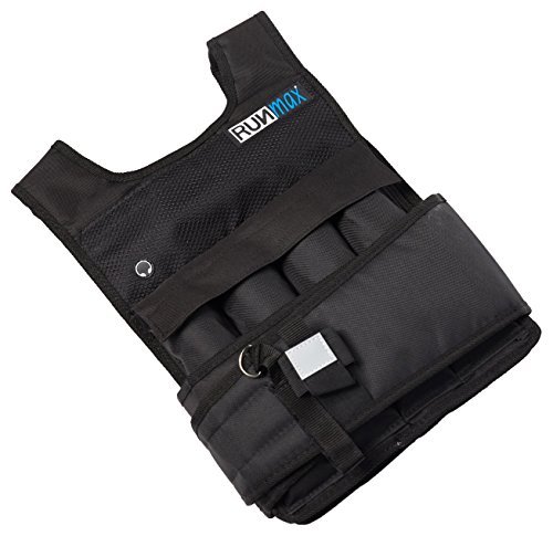 RUNmax Runfast Pro Weighted Vest, 20 lb â¦ RM20WP