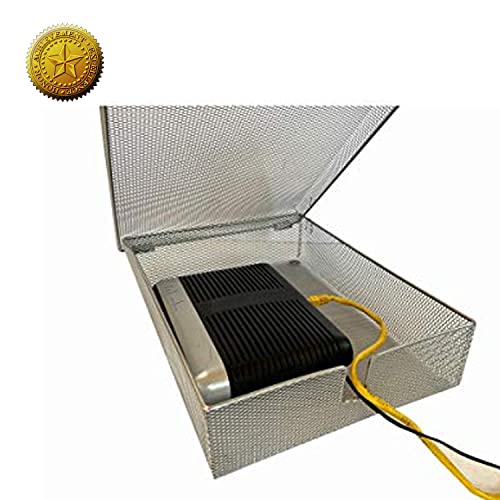 WiFi Router Guard Cover - Blocks EMF Exposure While You can Still use Your Router - Blocks 5G - (This is The Original Invented by us, All Others are Copies)