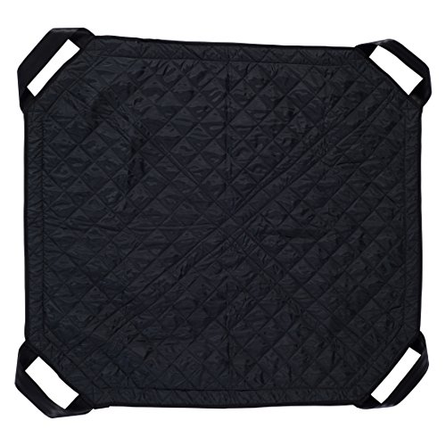 Patient Aid Positioning Sheet with Handles (PA450) for Moving and Turning Patients in Bed, with 3-Layer Nylon Fabric for Comfort and Protection, 4 Ergonomic Straps for Fast and Safe Repositioning