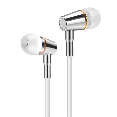 Atmosure Anti-Radiation Air Tube Headphones with Carry Case (99% EMF Reduction) â Safe, Radiation-Free Earbuds with Microphone â Cell Phone Protection for iPhone & Other Devices