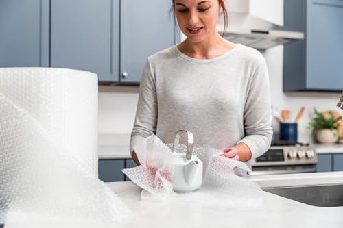 Duck Brand Bubble Wrap Roll, Original Bubble Cushioning, 12 x 175', Perforated Every 12 (286891)